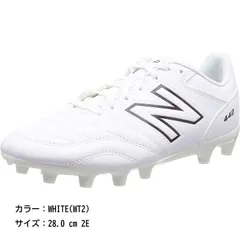 E0484◆未使用 new balance ニューバランス サッカースパイク 442 ACADEMY HG MS43H メンズ スポーツ 運動靴 靴 くつ シューズ WHITE(WT2)・28.0 cm 2E