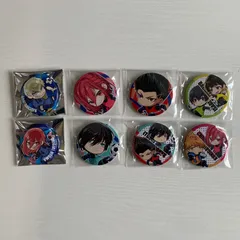 【最終セール】ブルーロック トレーディングコレクト缶バッジ ぴた!でふぉめ 8種 まとめ売り