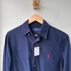 15255 - ポロラルフローレン ネイビー コーデュロイ シャツ
