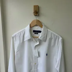 15356 - ポロラルフローレン 白 シャツ