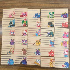 ☆ハンドメイド☆オリジナルメッセージカード☆３０枚セット☆