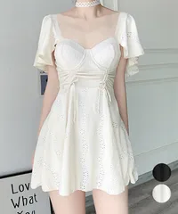 ワンピース水着 レディース体型カバー水着