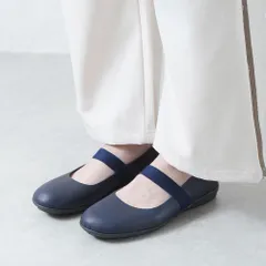 [ネイビー]パンプス フラットシューズ ローヒール ぺたんこ ストラップ ラウンドトゥ 痛くない 柔らかい 長時間 疲れない 歩きやすい おしゃれ きれいめ 日本製 軽量 仕事用 通勤 立ち仕事 冠婚葬祭 結婚式 フォーマル k58-372558