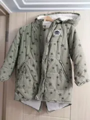 キッズ星柄キルティング WHOダウン アウター