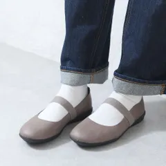 [モカ]パンプス フラットシューズ ローヒール ぺたんこ ストラップ ラウンドトゥ 痛くない 柔らかい 長時間 疲れない 歩きやすい おしゃれ きれいめ 日本製 軽量 仕事用 通勤 立ち仕事 冠婚葬祭 結婚式 フォーマル k58-372558