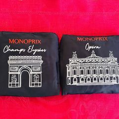 モノプリエコバッグ】パリ限定 凱旋門＆オペラ座 2点セット - メルカリ