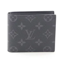 ルイ・ヴィトン LOUIS VUITTON 二つ折り財布 ポルトフォイユ マルコ NM モノグラムエクリプス M62545 その他 ポルトフォイユ・マルコNM メンズ Used B