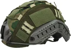 All Trust ヘルメットカバー サバゲー 保護 ヘッドウエア ミリタリー (グリーン)