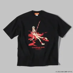 チェンソーマン レゼ 日本 限定モデル 公式 半袖 Tシャツ ブラック