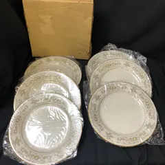 NORITAKE ノリタケ 皿 アイボリーチャイナ 小花 ６枚 NA050