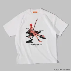 チェンソーマン レゼ 日本 限定 公式 グッズ 半袖 Tシャツ 白