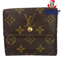 LOUIS VUITTON モノグラム ポルトモネ ビエ カルトクレディ M61652 ダブルホック財布 ルイヴィトン 【102058933005】