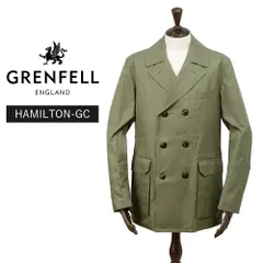 GRENFELL グレンフェル バルカラーコート 40カーキ英国製ヴィンテージ wimbledon-gcqq.jpg