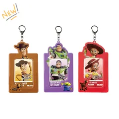 ディズニー ピクサー トイストー リー パスケース インスタントフォト キーホルダー トレカケース カードケース 定期入れ 写真 ICカード かわいい オタ活 推し活 アイドル