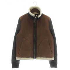 マックス&コー MAX&CO. ラムレザー ジャケット 革ジャン 羊革 本革