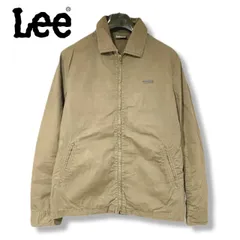 LEE リー L ブラウン ドリズラージャケット ジップアップブルゾン スイングトップ ワーク アメカジ YKK