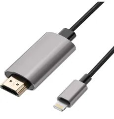 HDMIケーブル iPhone HDMI変換ケーブ ル 2m Digital AV変換アダプタLightning ライトニング 変換アダプター ミラーリング 電源不要 設定不要 携帯の画面をテ レビに映す 同画面テレビ接続 簡単接続 テレビに映す[並行輸入品]