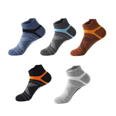 [EZATING] 靴下 メンズ ソックス カラフル [抗菌防臭・吸汗速乾] 春夏秋 くるぶしスポーツソックス 10足セット 7足セット 5足セット 24-28cm アウトドアソックス カジュアル