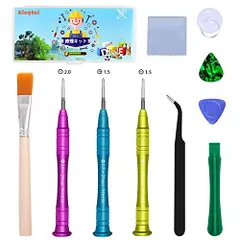 Kingtai Nintendo Switch用 修理ツールキット ｙ字ドライバー（1.5+2.0） ジョイコン スイッチ 修理キット 精密ドライバーセット switch コントローラー 修理 分解 ゲーム機用 修理工具 メンテナンス 掃除 分解ツール 電池交
