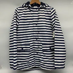 EF1201-5-2 OLD NAVY オールドネイビー レインコート 防風コート マリンコート メンズ アウター 青,白 size XXL