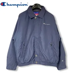 champion チャンピオン 90s M ネイビー ジップアップブルゾン ヴィンテージ  ジャケット RN55254