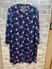 A【A20-98】◇REGENCE    サイズ40   シャツドレス　花柄