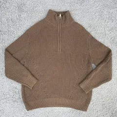 ILCORSO(イルコルソ) 長袖 ハーフジップ ニット 100