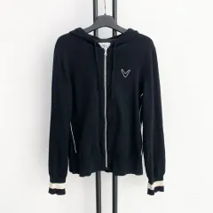 正規品 Callaway キャロウェイ ゴルフ ブラック ニット フードジップアップ