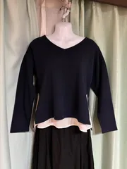 1564.URBAN RESEARCH ネイビー 長袖カットソー☆