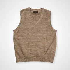 BEAMS PLUS 五泉ニット ビームスプラス / Mesh Vest ニットベスト 25SS 参考定価：25,000+tax SIZE：XL