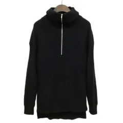 スローン SLOANE 24AW HPS別注 SL7W-425 ハーフ ZIP リブ ニット