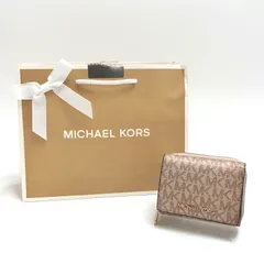 【中古品】Michael Kors マイケルコース 35H1RTVZ5V 3つ折り 財布 ウォレット 【201-251201-rs-02-fur】
