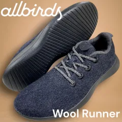 Allbirds オールバーズ Wool Runner ウールランナー メリノウール スニーカー ランニングシューズ ランシュー デイリーシューズ 靴 ABM240086 定価1.6万 K2 ナチュラルブラック ▲025▼51127m01のサムネイル