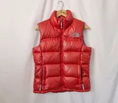 THE NORTH FACE ザノースフェイス 700 ヌプシ ダウン ベスト レッド 90
