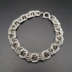 2000年 英国 ヴィンテージ ミレニアム 長方形バー 925 シルバー