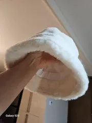 ボア バケットハット アイボリー