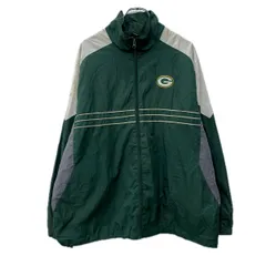 Reebok ジャケット XL グリーン マルチカラー リーボック ジップアップ スポーティー スポーツウェア 刺繍ワンポイント 春物 a711-6750のサムネイル
