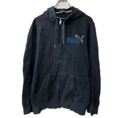 PUMA パーカー フーディ ジャケット ブラック スポーツMIX スウェット 