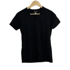 EMPORIOARMANI(エンポリオアルマーニ) 半袖Tシャツ サイズL メンズ美品  - 黒 クルーネック/ビジュー