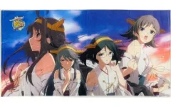 【中古】タオル・手ぬぐい(キャラクター) [単品] 金剛型四姉妹 高画質バスタオル 「Blu-ray/DVD 劇場版 艦隊これくしょん～艦これ～ アマゾン限定版」 同梱特典