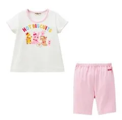 mikihouseキハウス　ホットビスケッツ　パジャマ　ピンク  (HB)  (01) 100cm 72-7302-681