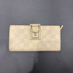 美品 グッチ GUCCI シマ 長財布 レザー 203550−2067 - メルカリ