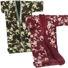 ♪ マイヤー2枚合わせ 綿入り かいまき毛布　テイジン(R) ウォーマル(R)使用　　　　毛布 かいまき