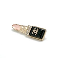 CHANEL リボン ブローチ ココマーク ラインストーン パール - メルカリ