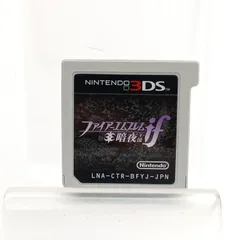 □□Nintendo ニンテンドウ ゲームソフト　3ＤＳ　ファイアーエムブレムif 暗夜王国