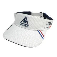 LE COQ GOLF ルコックゴルフ  サンバイザー  ホワイト系 F [240101581144] ゴルフウェア ストスト