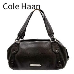 Cole HAAN 本革 レザートートバッグ 茶 RG726 - メルカリ