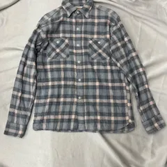 STEVENSON OVERALL CO. スティーブソンオーバーオールズ　ネルシャツ　長袖　タータンチェック　グレー系　マルチカラー　Mサイズ　メンズのサムネイル