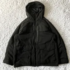 状態良 ユニクロ×ホワイトマウンテニアリング　 ハイブリッドダウンオーバーサイズパーカー  黒 M ジップアップ アウター4338
