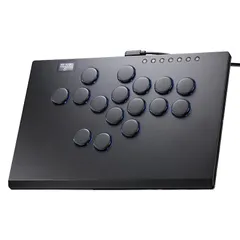 レバーレス アケコン レバーレス レバーレスコントローラー Haute42 M16 PLUS: レバーレス Kailh クリスタル スイッチ付き CNC アルミニウム レバーレス、PC/PS3/PS4/Switch ゲーム用の新しいアップグレード大型 M16 